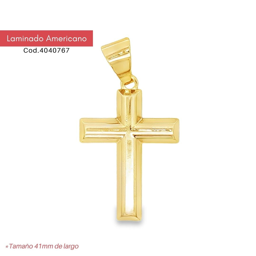 Dije Cruz Lisa Plana