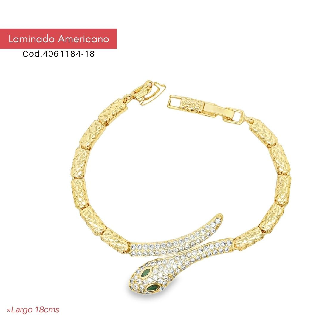 Pulsera Serpiente Cuadro