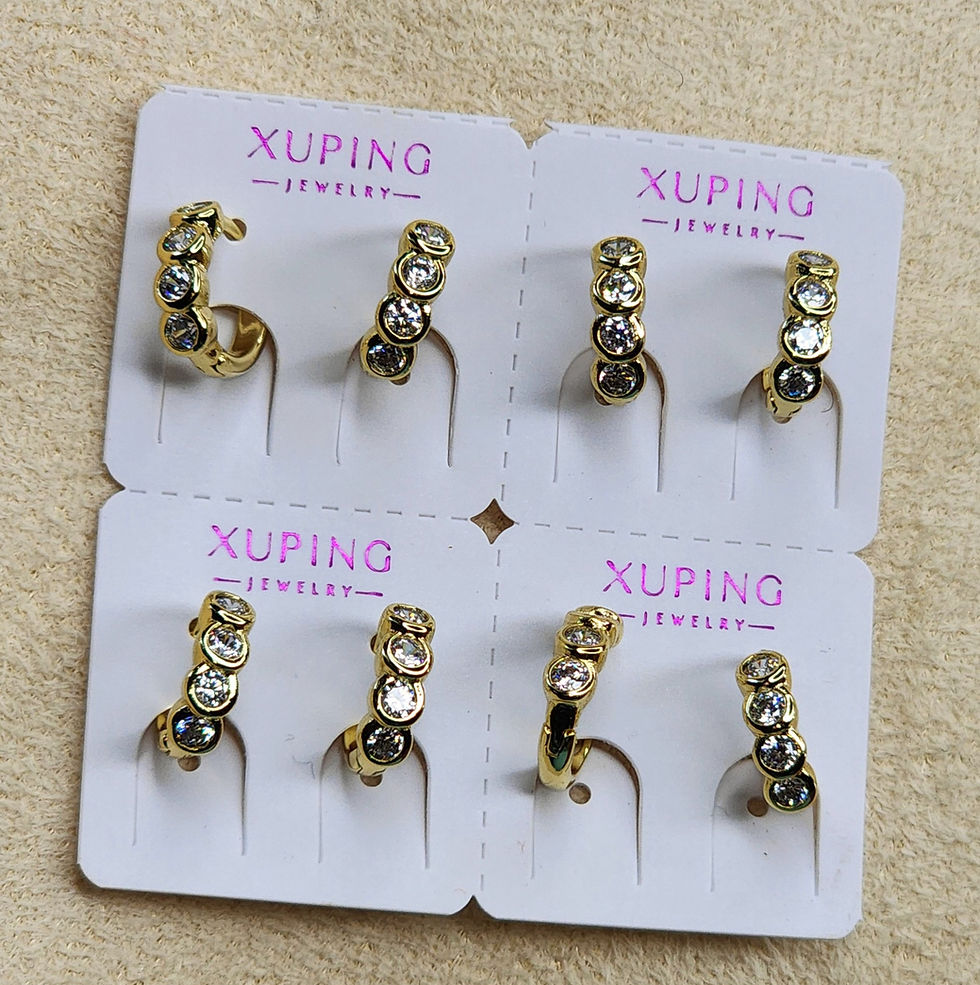 Thumbnail: Romania Gold Earrings/ Rings