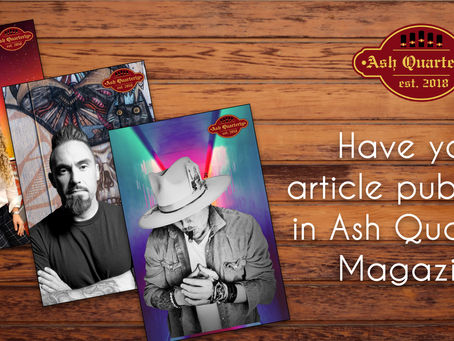 Have Your Article Published In Ash Quarterly Magazine