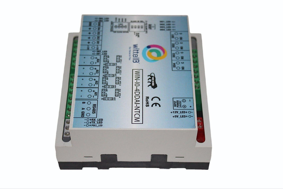 4 Digital Input and Analog Input with Modbus RS485