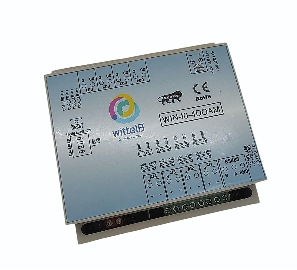 4 Digital Output n Analog Input w Modbus RTU RS485
