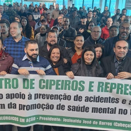 Guarulhos: Cipeiros e delegados lotam auditóriodo Sindicato e elogiam palestras