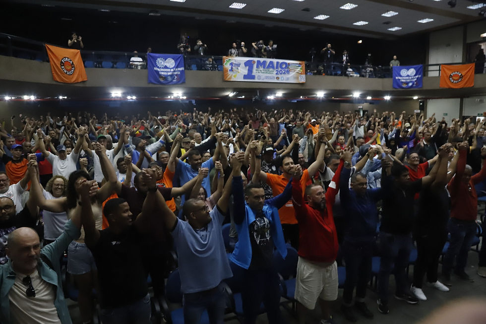 1º de Maio dos Metalúrgicos de São Paulo e Mogi das Cruzes foi de reflexão sobre democracia, desenvolvimento e direitos da classe trabalhadora