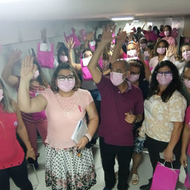 Centro de Saúde ofereceu palestras e exames grátis para sócias do Sindicato