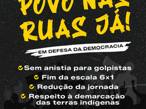 Povo nas Ruas já!
