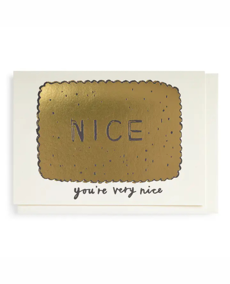 Archivist You're Very Nice Biscuit Card