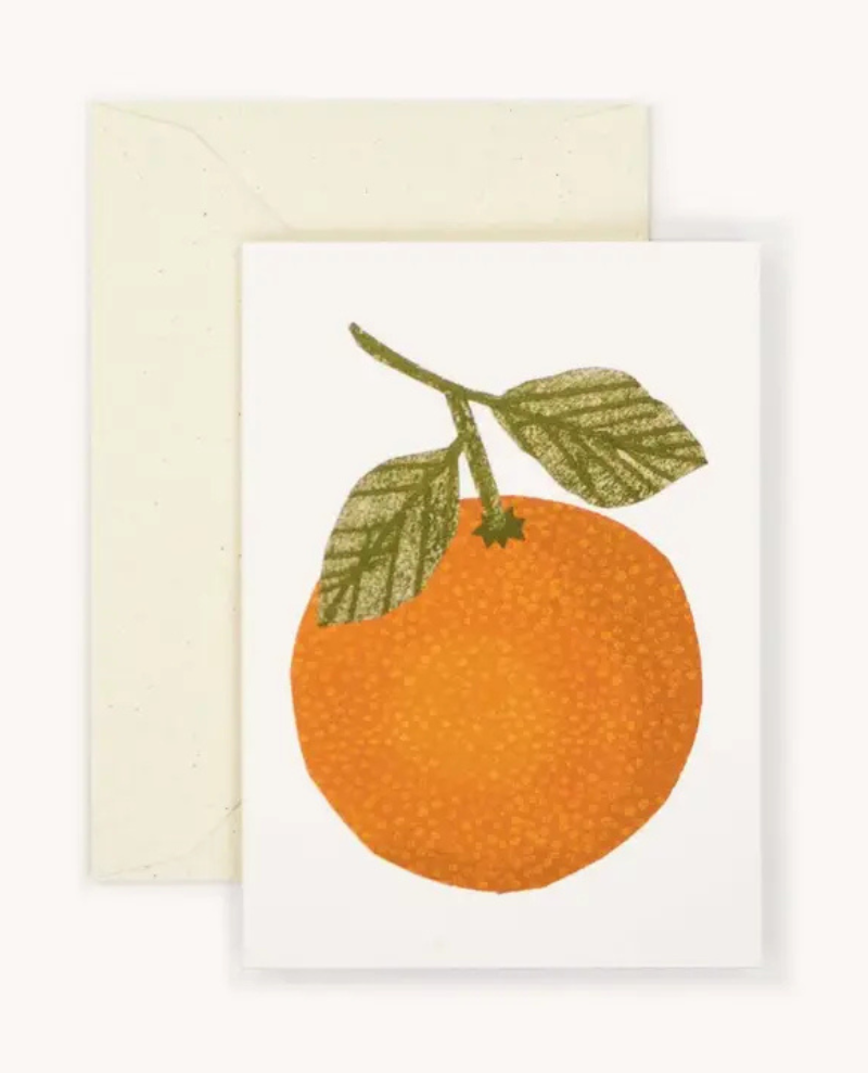 Hadley Little Orange Card