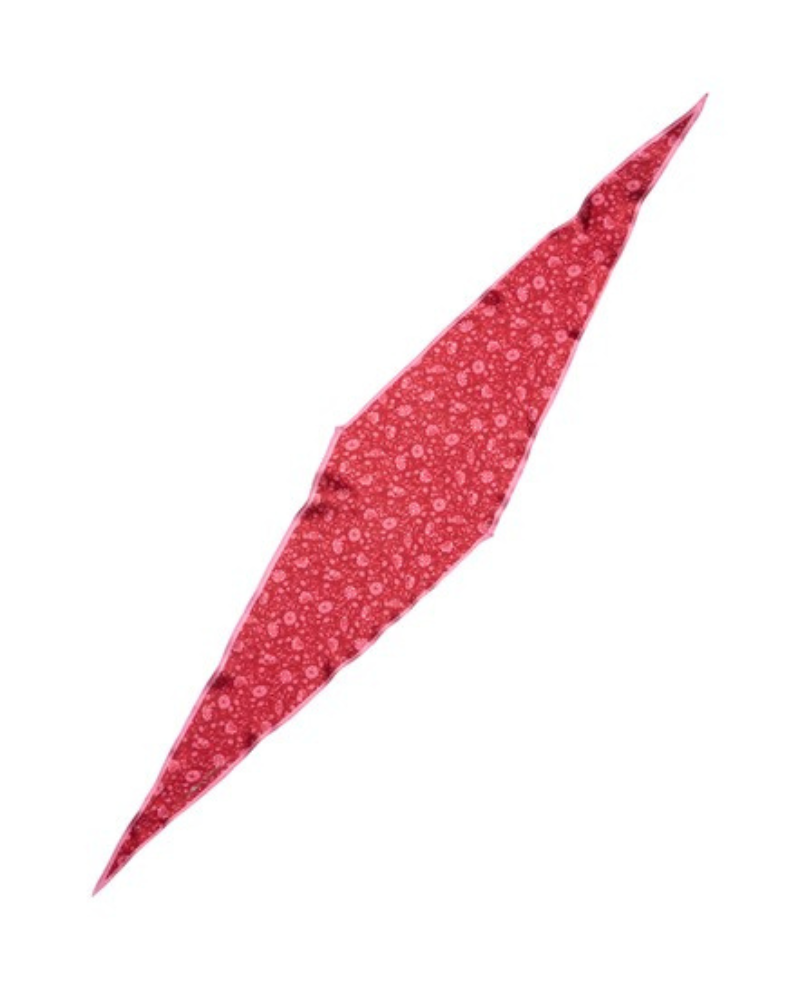 Beck Sondergaard Asflora Garnet Red Diamond Scarf 