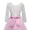 Thumbnail: Princess Dress Child Girls Lace Bowknot Wedding