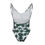 Thumbnail: Popular Women's Piece Of Swimsuit Pineapple Print
