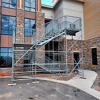 waco pedestrian stair tower