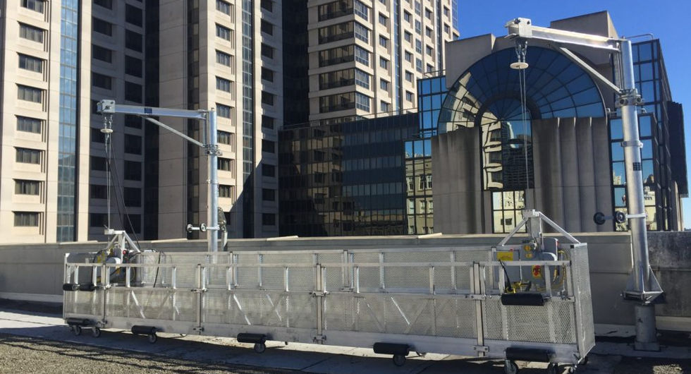 Permanent Swing Stage Davit Systems