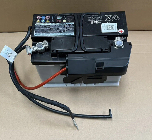 Genuine VW T5 T6 Transporter Car Leisure Battery EFB+ VARTA 5TA915105B ...