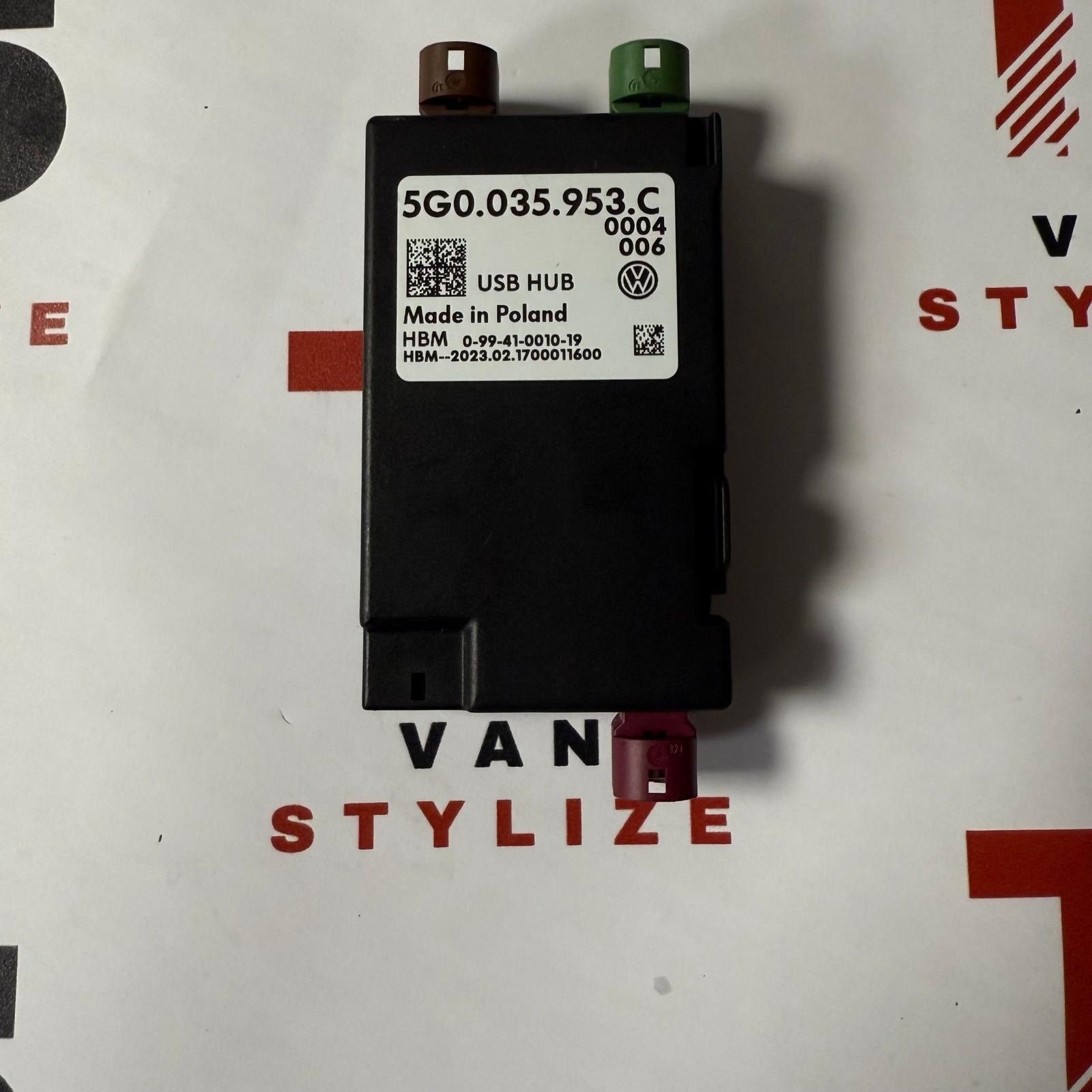 Genuine VW T6 Transporter USB Control Module 5G0035953C