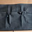 Thumbnail: VW T6.1 Transporter Kombi Rear Triple Seat Cover, Circuit Black Cloth ISOFIX