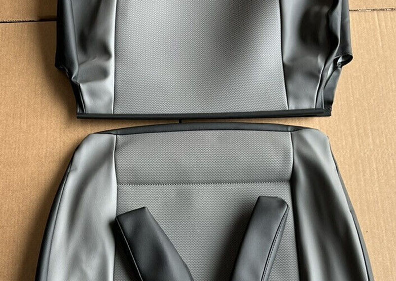 VW T6.1 Transporter Front Captain Single Seat Cover Driver Passenger Palladium