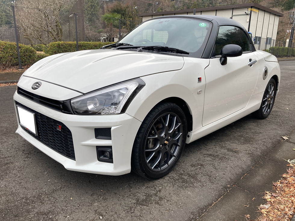 コペンの左フロント