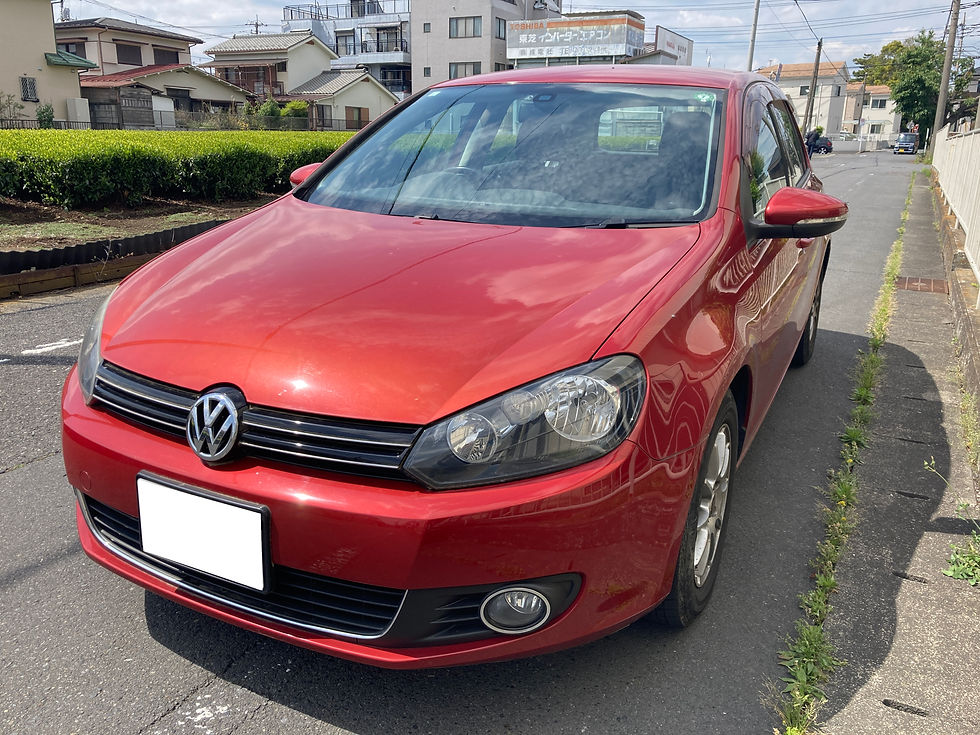 フォルクスワーゲン ゴルフ買取☆ご売却 御礼!☆あきる野市のお客様【出張くるま買取館】ゴルフ6/ドイツ車/輸入車/外車の査定
