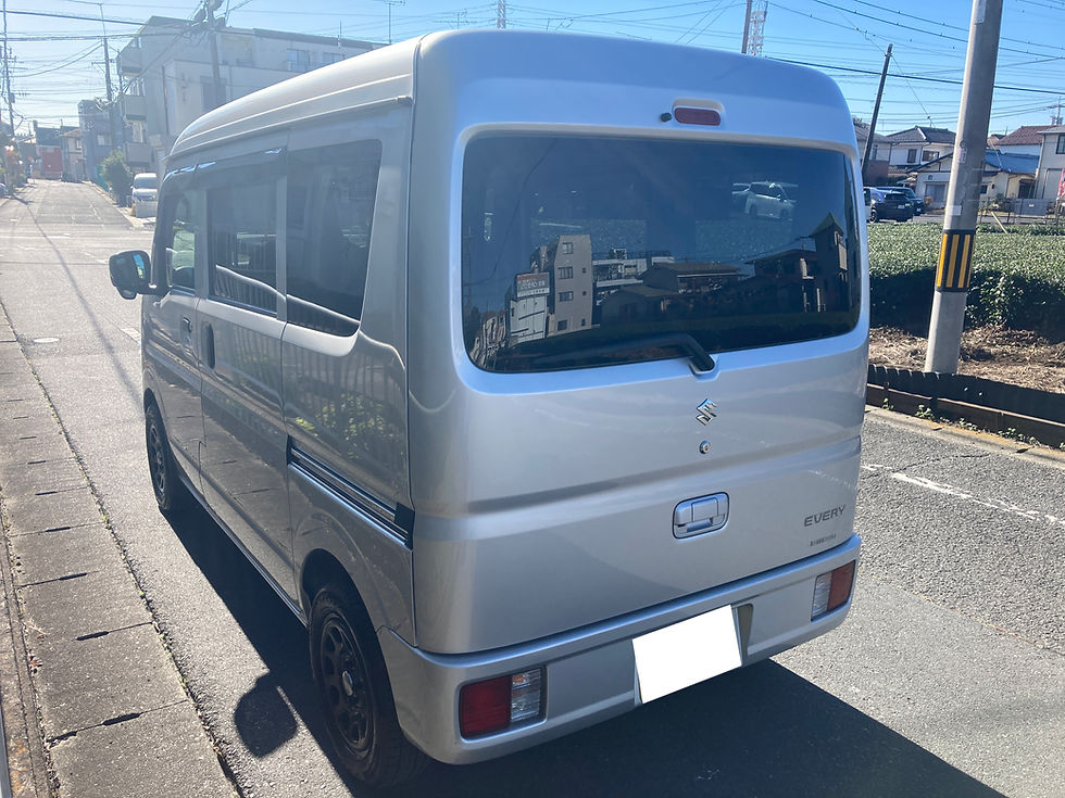 エブリィの左リア