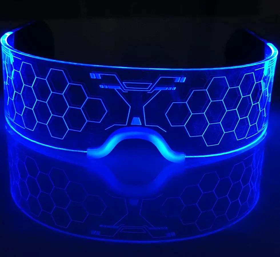 Miniatura: Gafas luminosas con luz LED