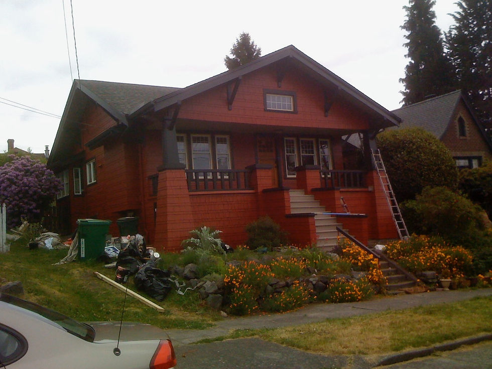 Removal of Vinyl Siding and Restoration of Wood.