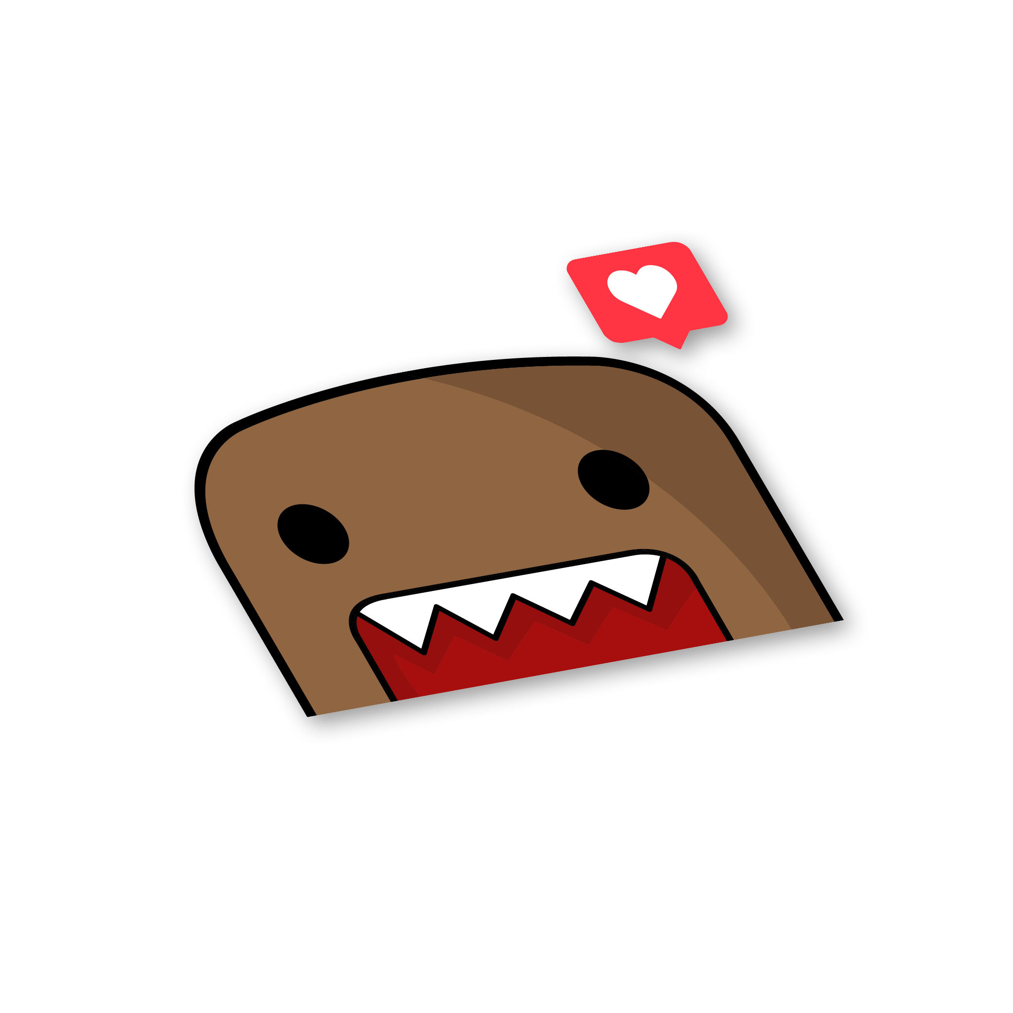 Domo : Peeker Sticker