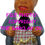 Thumbnail: #BC-072 - Amos 'n Andy "Milk Glass" Bulb Cover - The Kingfish