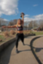 Thumbnail: Ladies sports bra big logo 