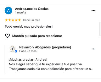 Opinión de cliente sobre la defensa jurídica recibida en caso de violencia de género en Figueres.
