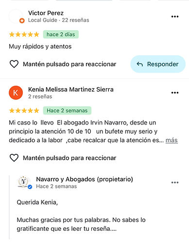Valoración destacando al mejor abogado penalista en Figueres por su implicación y resultados.