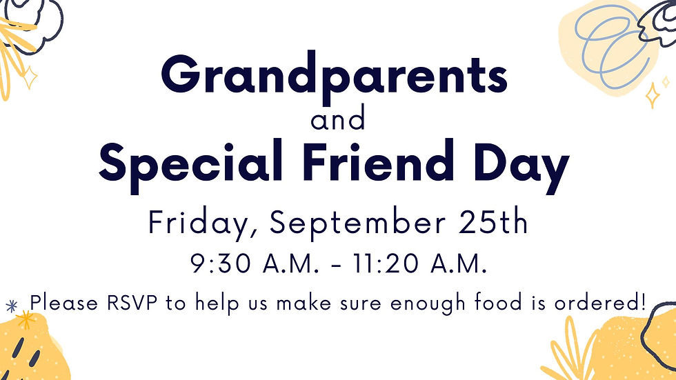 Grandparents & Special Friend Day