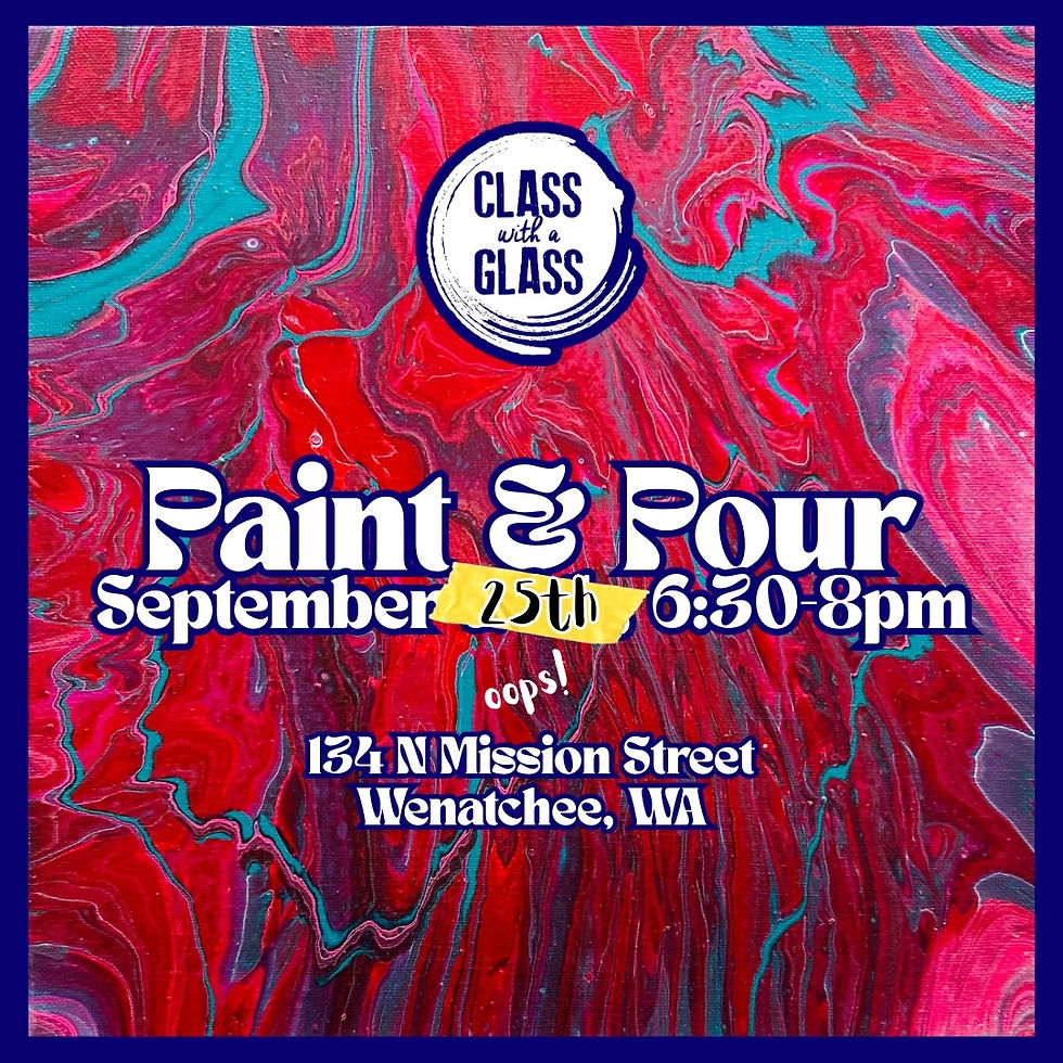 September Paint & Pour