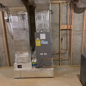 HEATING / AIR CONDITIONING + CUSTOM DUCT SYSTEM