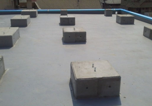 東京都豊島区 マンション屋上に太陽光設置1