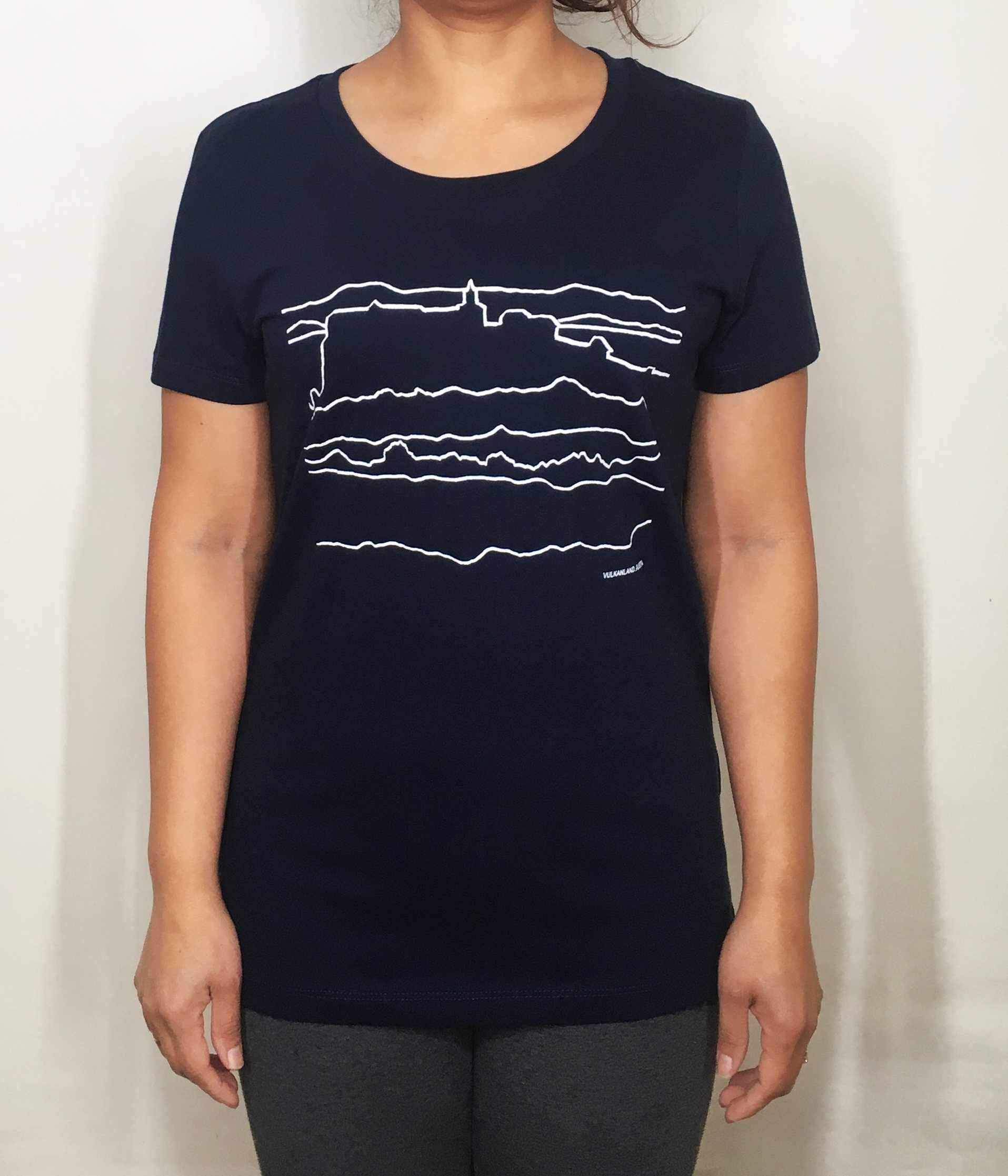 Vulkanlandshirt HÜGELLAND DAMEN von STOFFWECHSEL - 100% Biobaumwolle