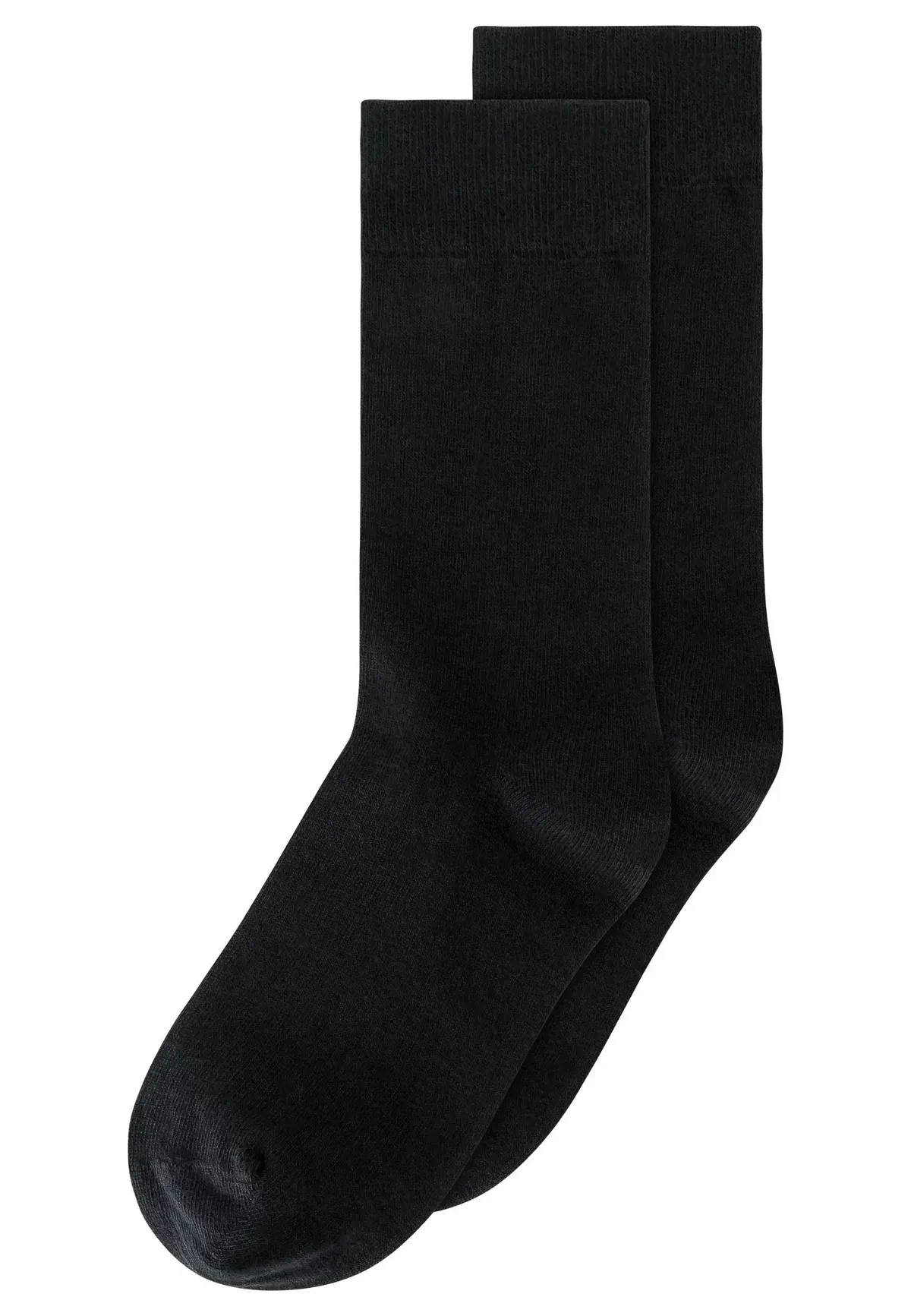 2er-Pack BASIC-SOCKEN BLACK von MELA aus Bio-Baumwollmix