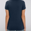 Miniaturbild: Damen-Poloshirt navy aus Bio-Baumwollmix