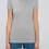 Miniaturbild: Damen-Poloshirt grau aus Bio-Baumwollmix