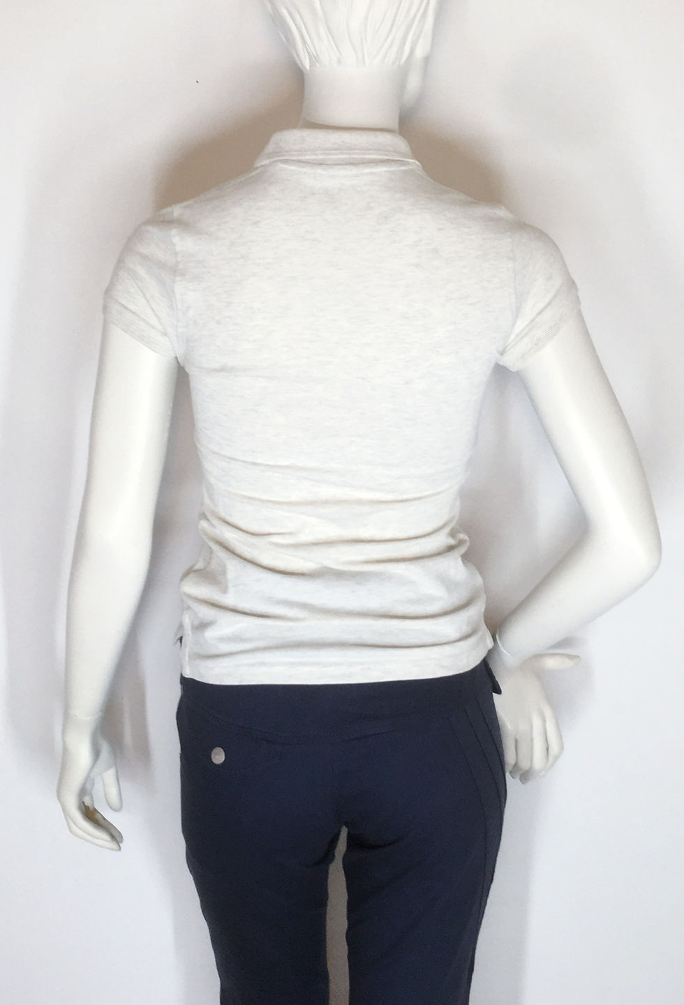 Miniaturbild: Damen-Poloshirt HEATHER STONE aus Bio-Baumwollmix