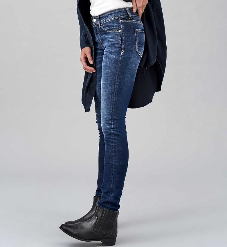 Miniaturbild: Jeans JUNO DARK WORN - MID RISE von KINGS OF INDIGO aus Bio-Denim