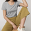 Miniaturbild: T-Shirt Damen - Grau aus reiner Bio-Baumwolle