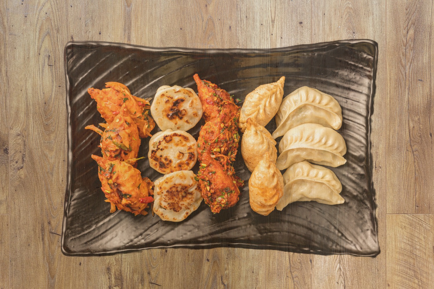 Arranged Food and Objects