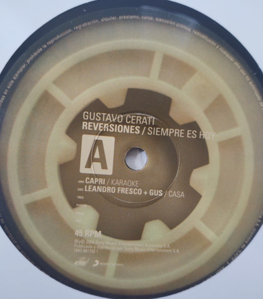 Miniatura: Gustavo Cerati – Reversiones / Siempre Es Hoy (LP)