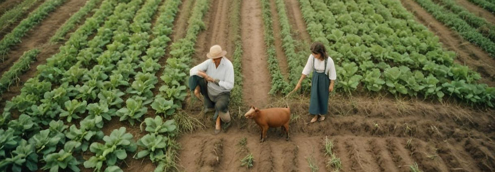 trabalhadores no campo