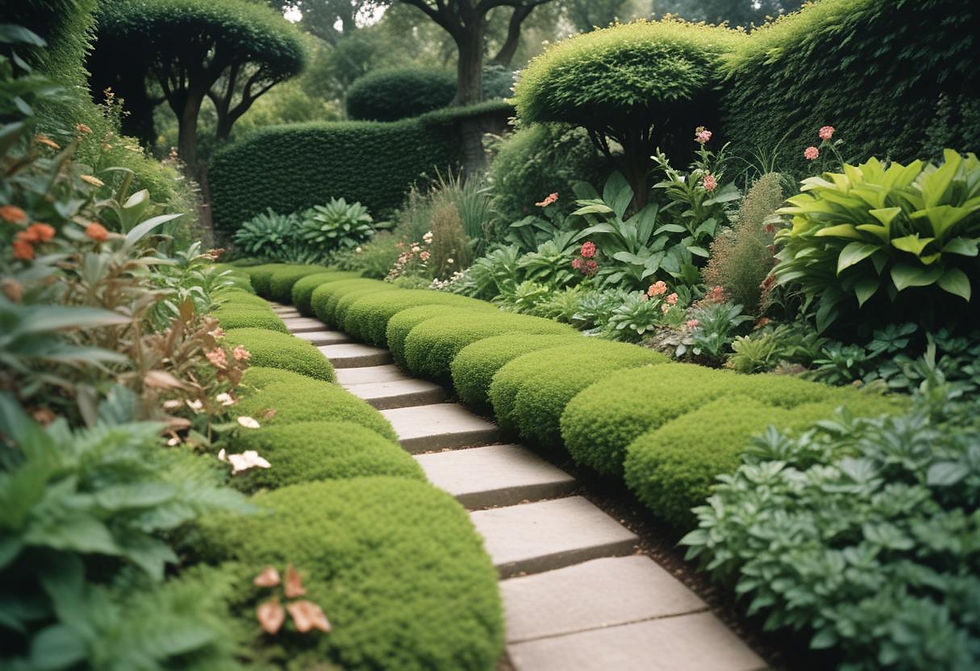 caminho de jardim