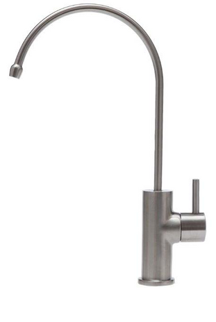 Premium Classic Stainless Steel Pure Water Faucet + Ceramic Disk