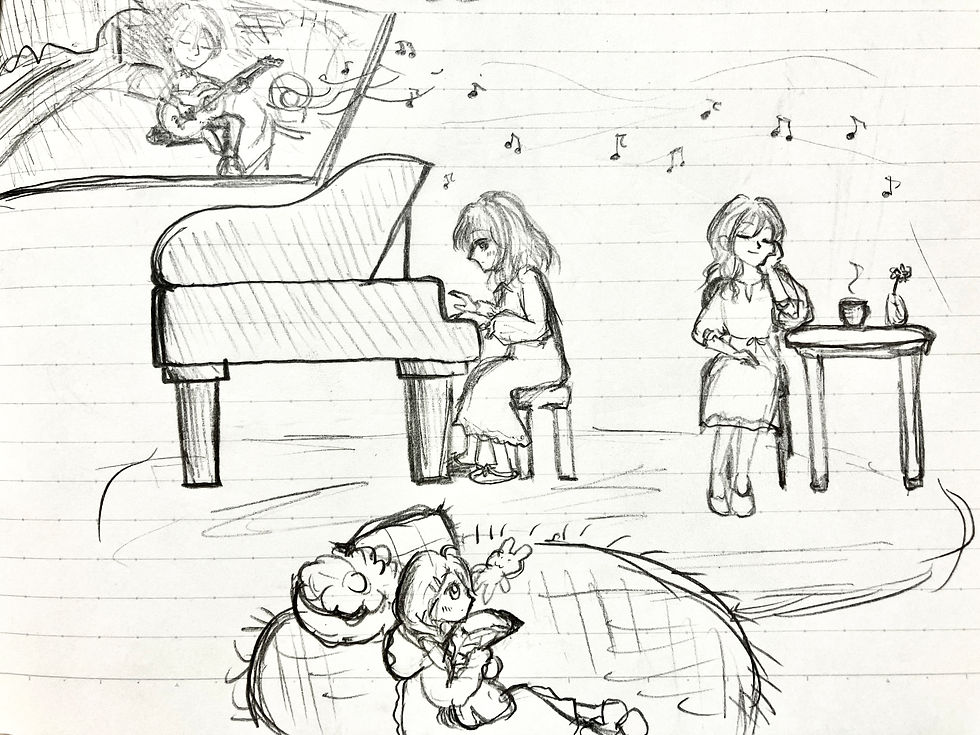 『魔王が女の子ってマジなの!?(仮)』挿絵えぴそーど108