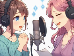 レズセックス官能小説「声優はお色気キャラばかりの世界だよ」
