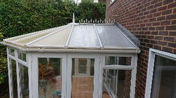 Conservatory roof part complete